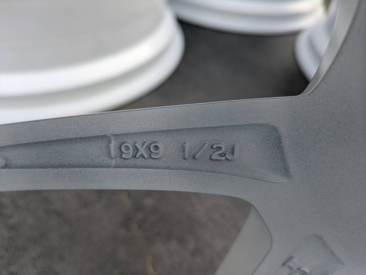 ホンダ シビック タイプR FL5 純正 19インチ 9.5J +60 PCD120 グロスホワイト 4本