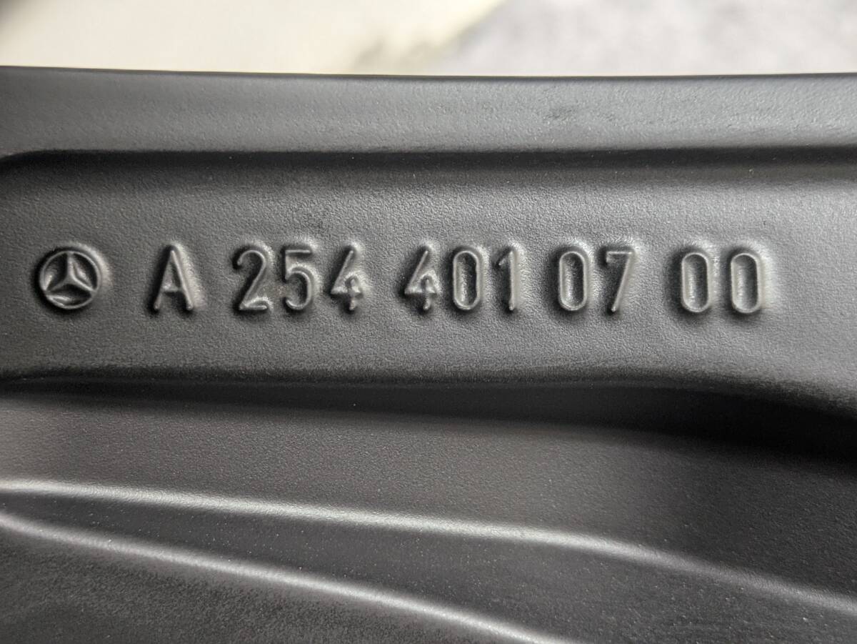 メルセデスベンツ AMG W254 X254 GLCクラス 純正 20インチ 8.5J +34.5 / 9.5J +35.5 PCD112 サテンブラック 4本