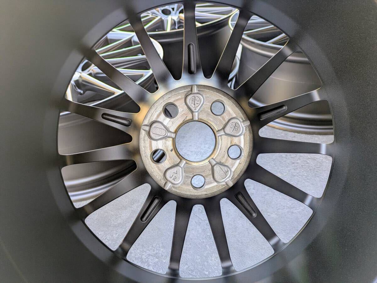 トヨタ GR ヤリス RZ RS エンケイ製 純正 18インチ 8J +45 PCD114.3 サテンブラック 4本