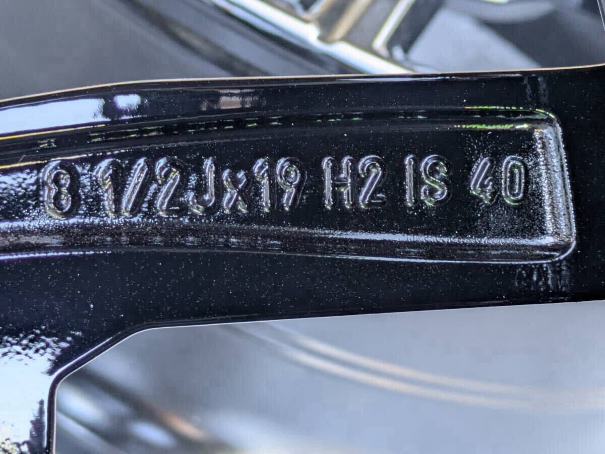 BMW G20 G21 3シリーズ Mスポーツ ダブルスポーク スタイリング 792M 純正 19インチ 8J +27 / 8.5J +40 PCD112 グロスブラック 4本