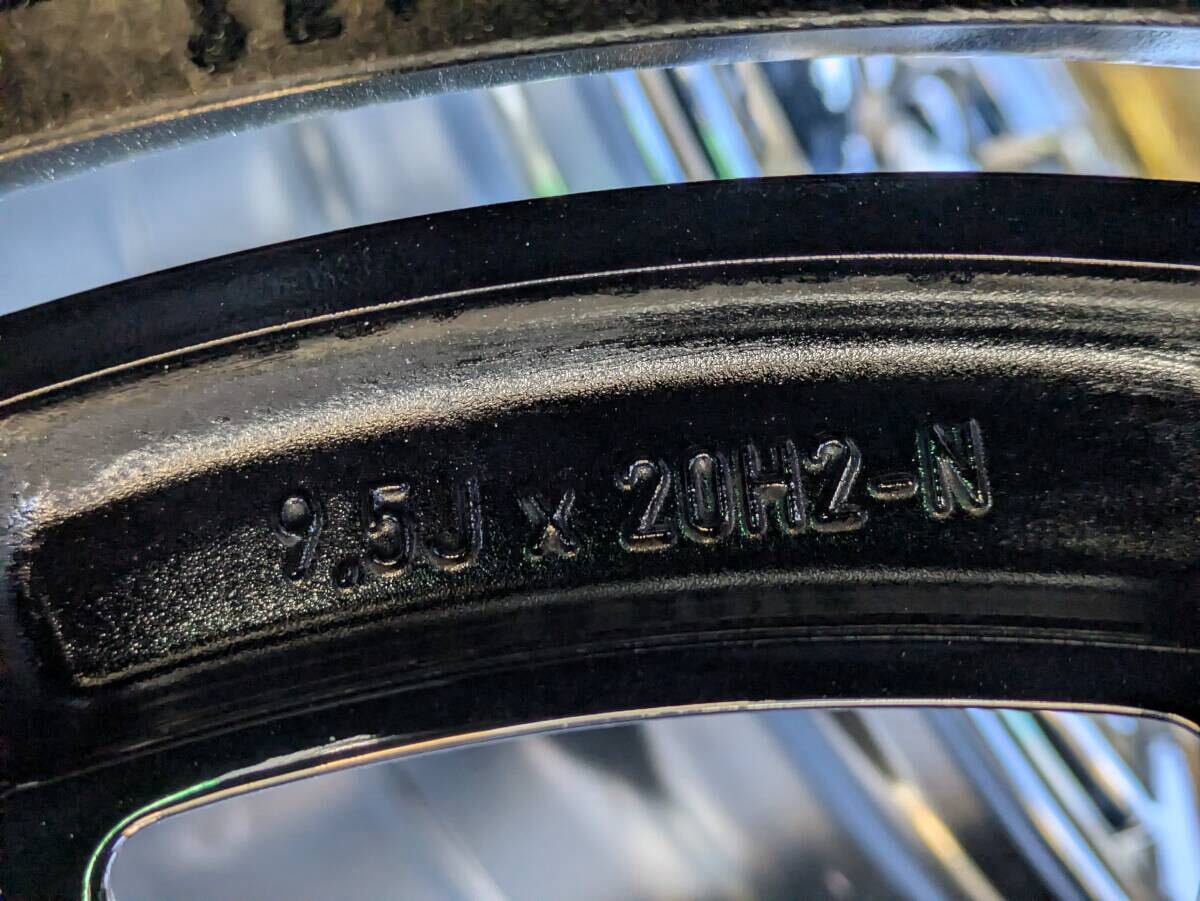 メルセデスベンツ AMG W167 GLEクラス 純正 20インチ 9.5J +57 / 9.5J +45 PCD112 グロスブラック 4本