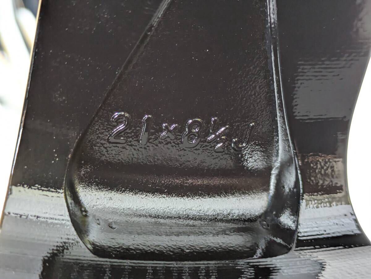 トヨタ クラウン スポーツ Z 純正 21インチ 8.5J +35 PCD114.3 グロスブラック 4本