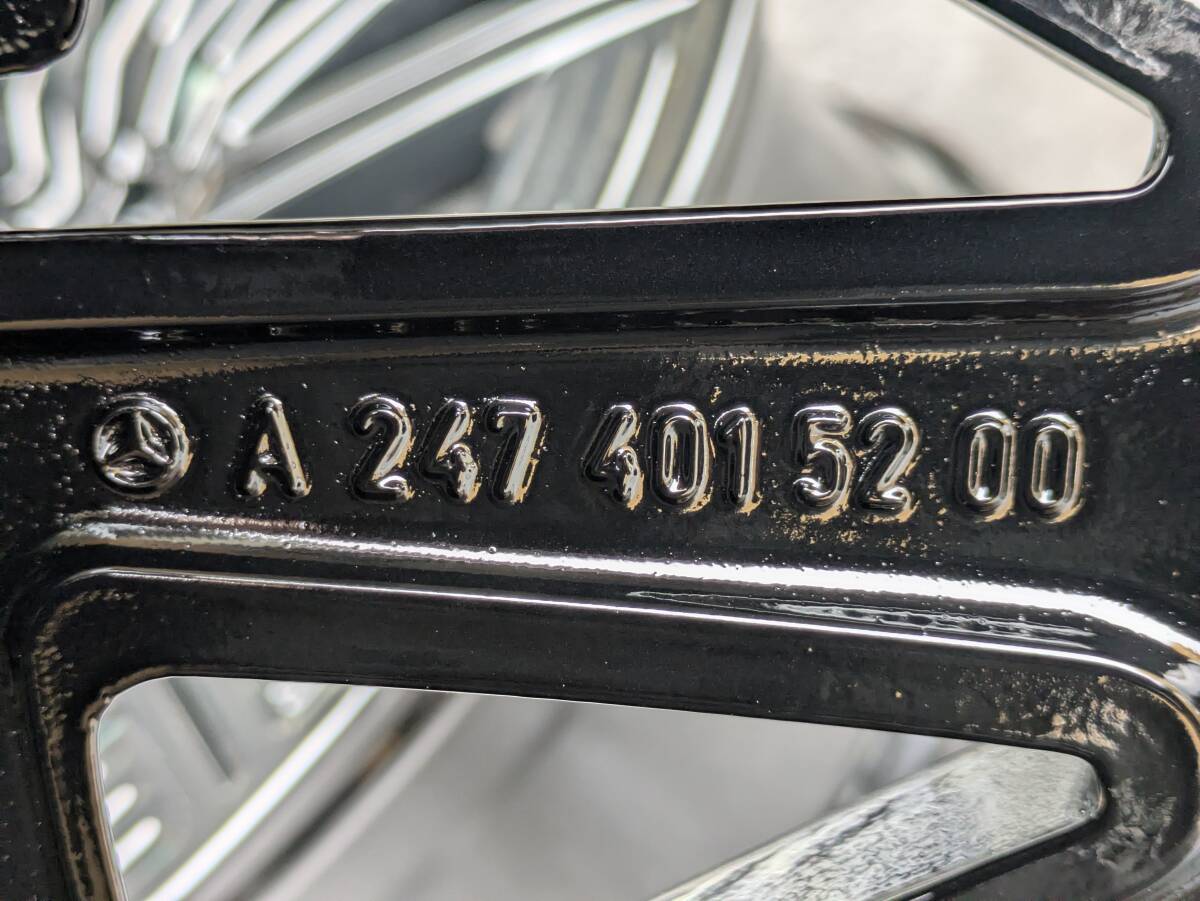 メルセデスベンツ AMG H247 X247 GLAクラス GLBクラス 純正 20インチ 8J +48 PCD112 グロスブラック 4本