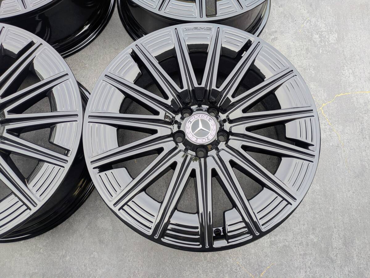 メルセデスベンツ AMG H247 X247 GLAクラス GLBクラス 純正 20インチ 8J +48 PCD112 グロスブラック 4本