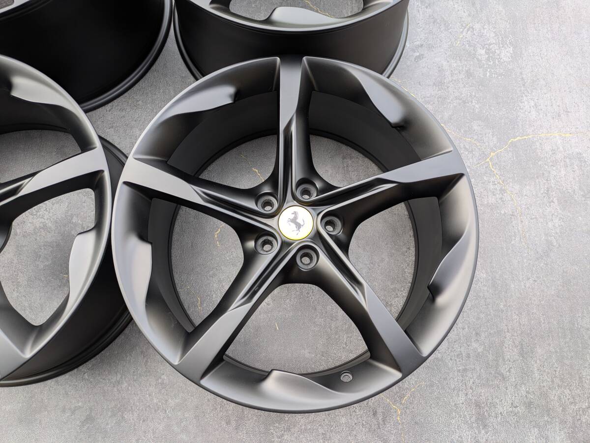 Ferrari SF90 Stradale Forged OEM 20-inch 9.5J +43.3 / 11.5J +35.9 PCD114.3 Satin Black 4 pcs.