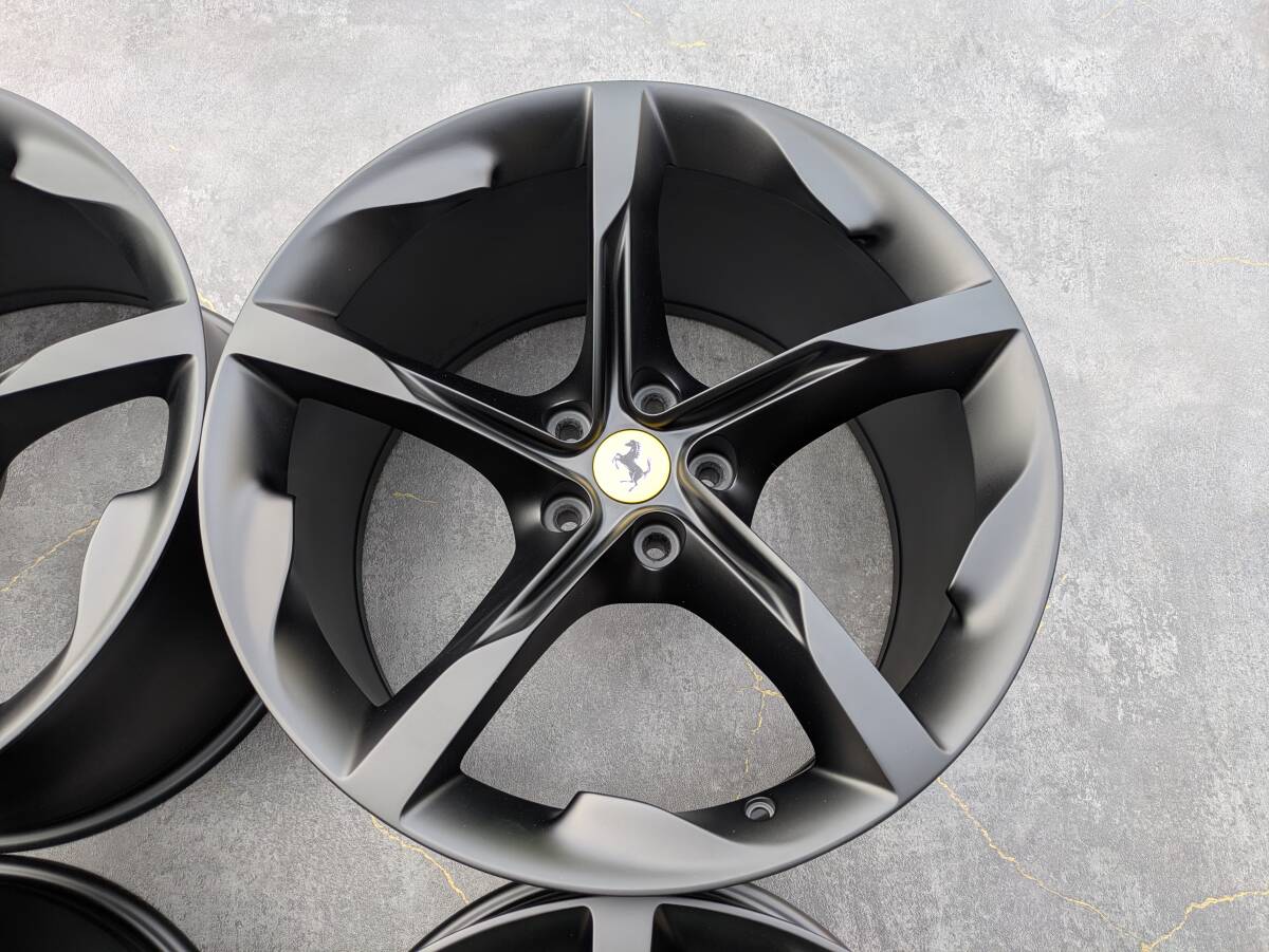 Ferrari SF90 Stradale Forged OEM 20-inch 9.5J +43.3 / 11.5J +35.9 PCD114.3 Satin Black 4 pcs.
