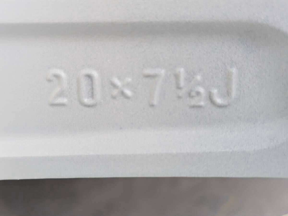 レクサス NX バージョンL 純正 20インチ 7.5J +35 PCD114.3 グロスホワイト 4本