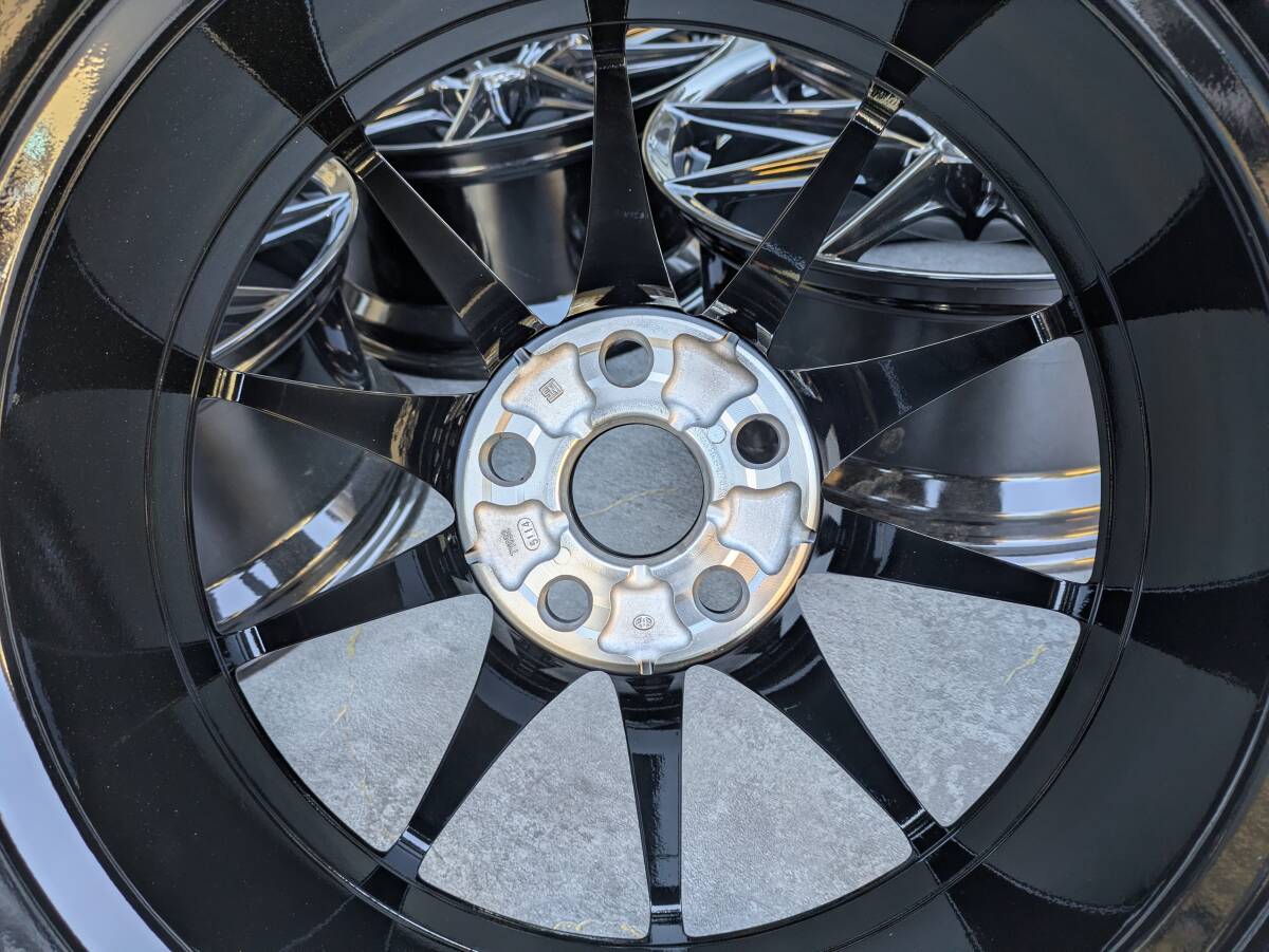 トヨタ ヤリスGR RZハイパフォーマンス BBS製 鍛造 純正 18インチ 8J +45 PCD114.3 グロスブラック 4本