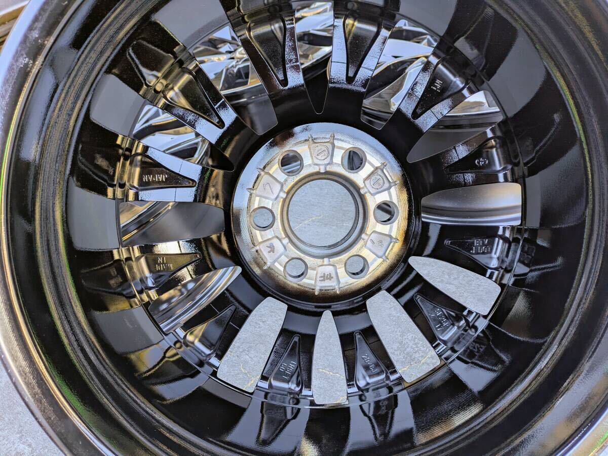 トヨタ ランドクルーザー ランクル300 ZX 純正 20インチ 8J +60 PCD139.7 グロスブラック 4本