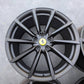 フェラーリ F12 ベルリネッタ GENUINE OZ製 鍛造 純正OP 20インチ 9.5J +48.4 / 11.5J +71.6 PCD114.3 サテンブラック 4本