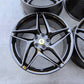 Ferrari F8 Tributo Forged Genuine 20 inch 9J +44.7 / 11J +38.5 PCD114.3 Gloss Black 4 wheels