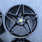 Ferrari F8 Tributo Forged Genuine 20 inch 9J +44.7 / 11J +38.5 PCD114.3 Gloss Black 4 wheels