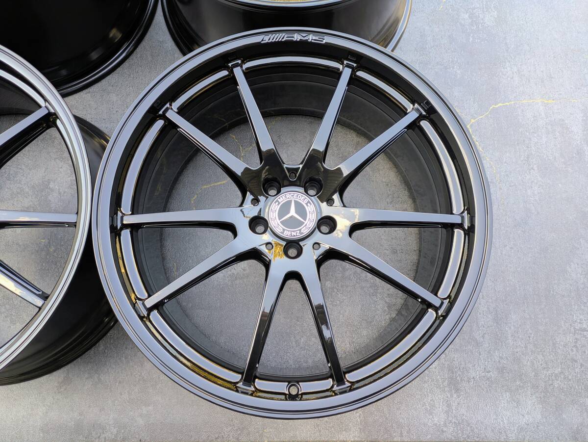 メルセデスベンツ AMG X290 GT43 53 63 鍛造 純正 21インチ 10J +30 / 11.5J +30 PCD112 グロスブラック 4本