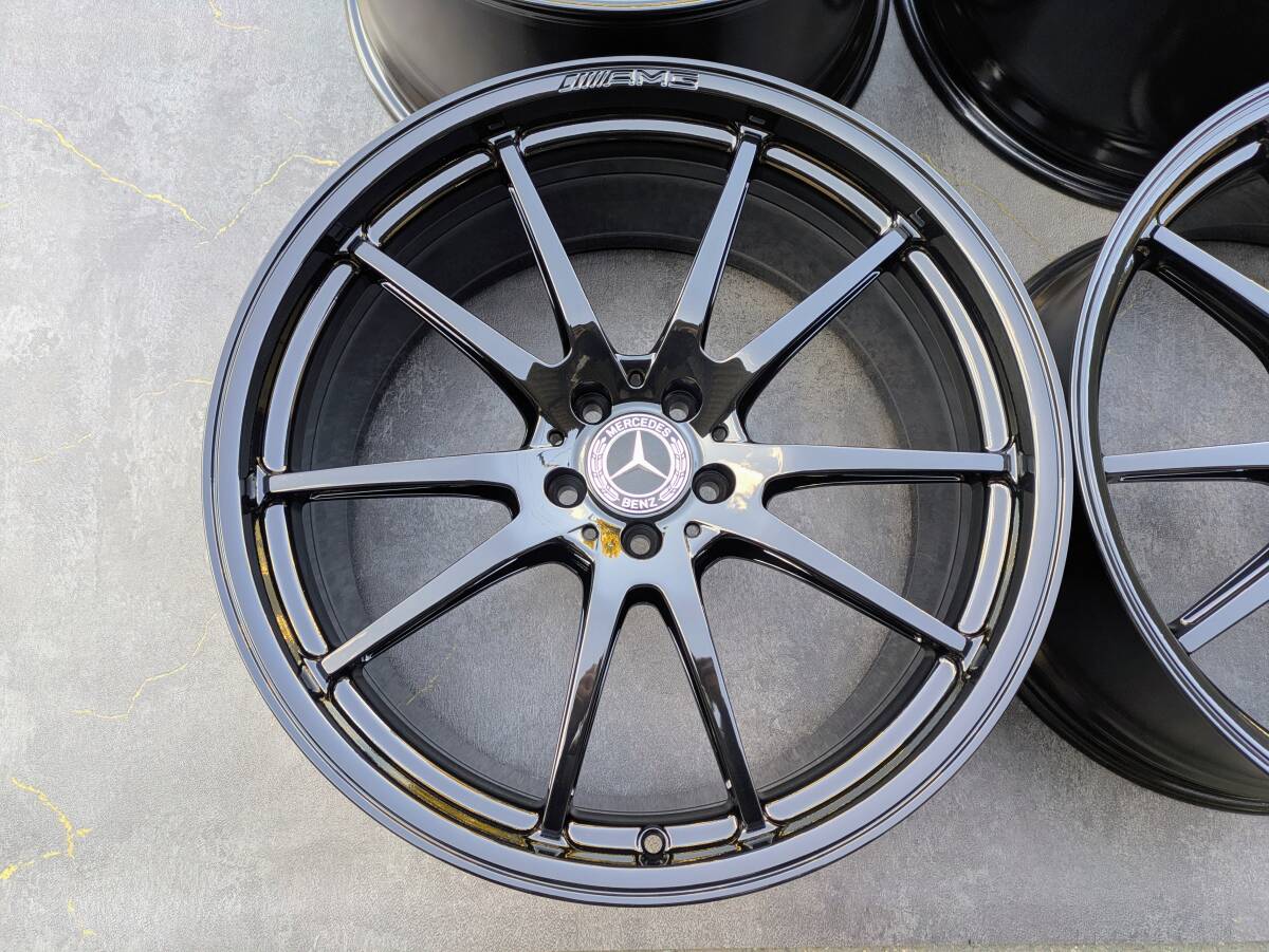 メルセデスベンツ AMG X290 GT43 53 63 鍛造 純正 21インチ 10J +30 / 11.5J +30 PCD112 グロスブラック 4本