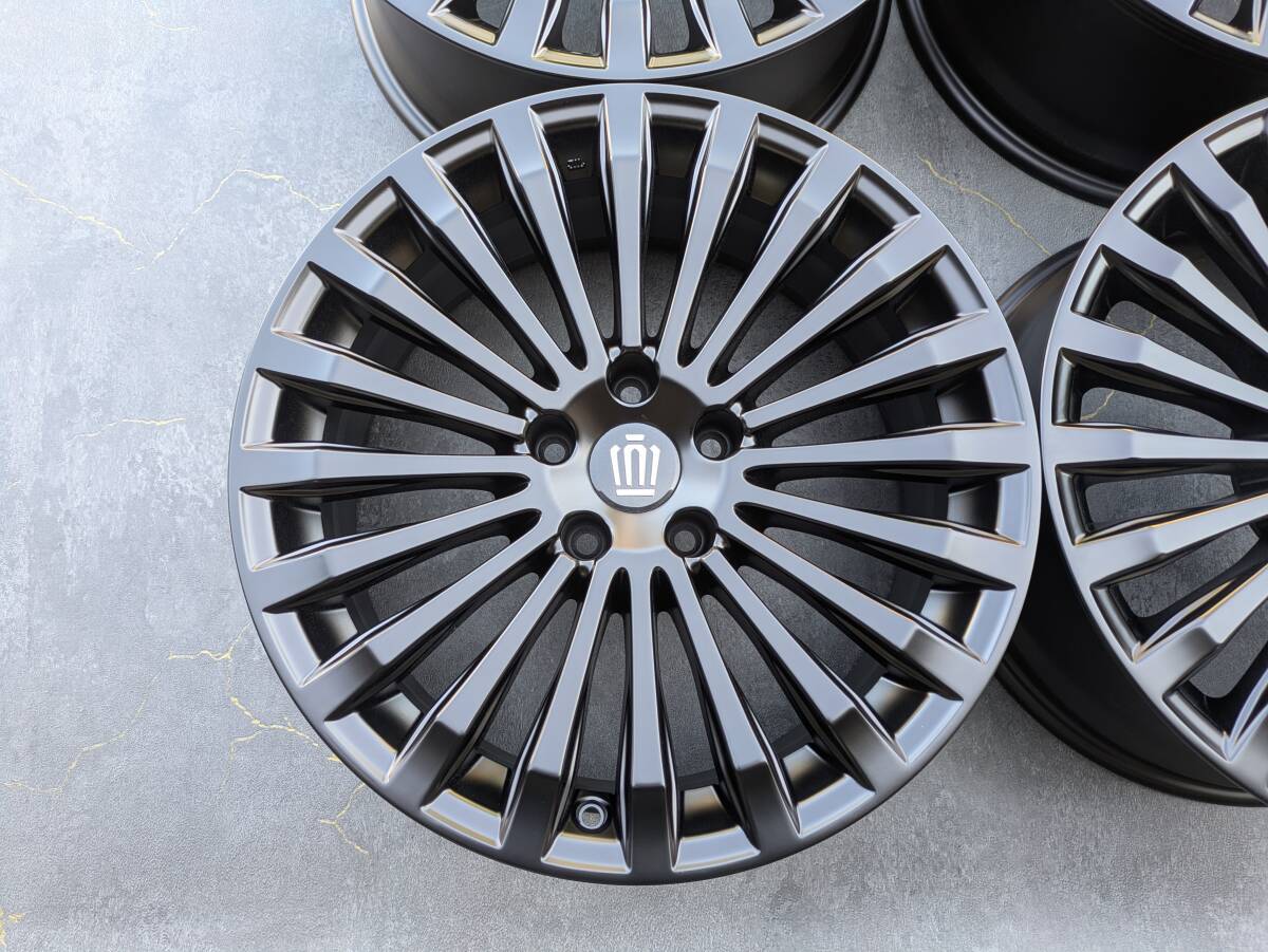 トヨタ クラウン セダン 純正 19インチ 8J +30 PCD120 サテンブラック 4本