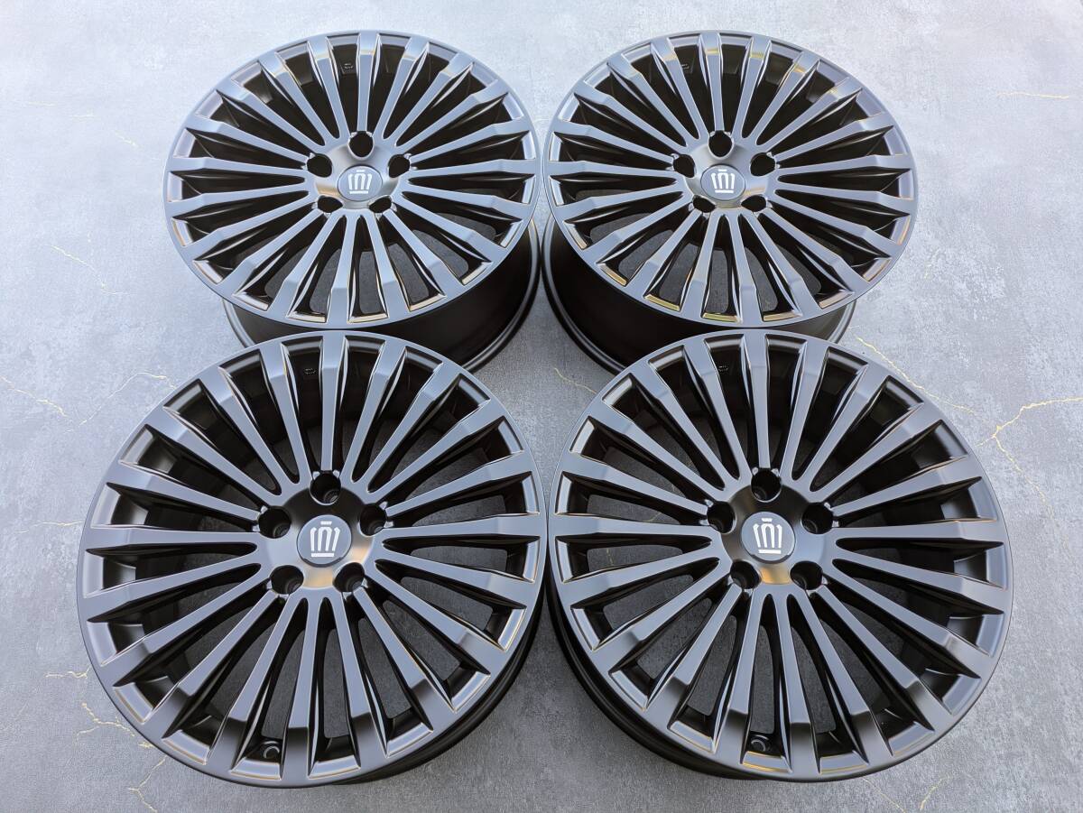 トヨタ クラウン セダン 純正 19インチ 8J +30 PCD120 サテンブラック 4本