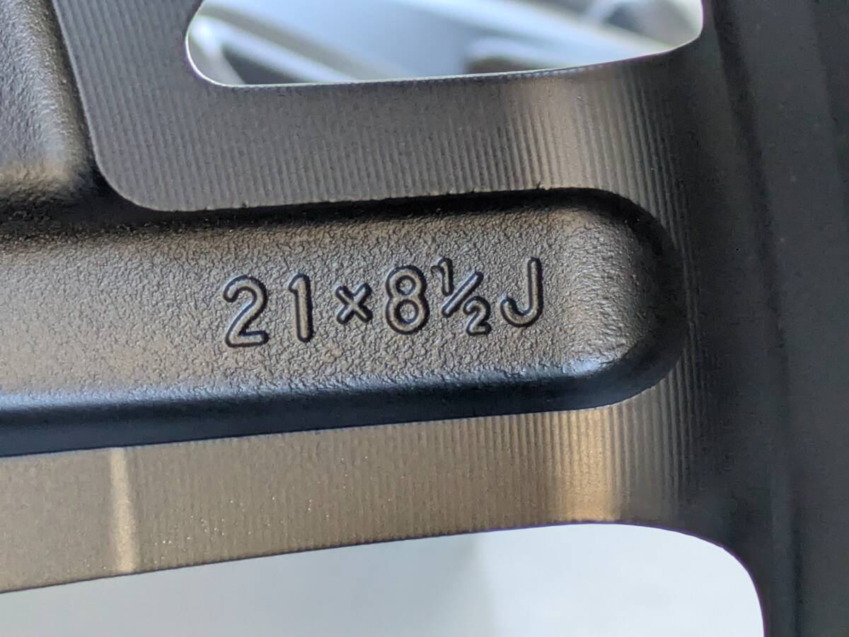 トヨタ クラウン エステート 純正 21インチ 8.5J +35 PCD114.3 サテンブラック 4本
