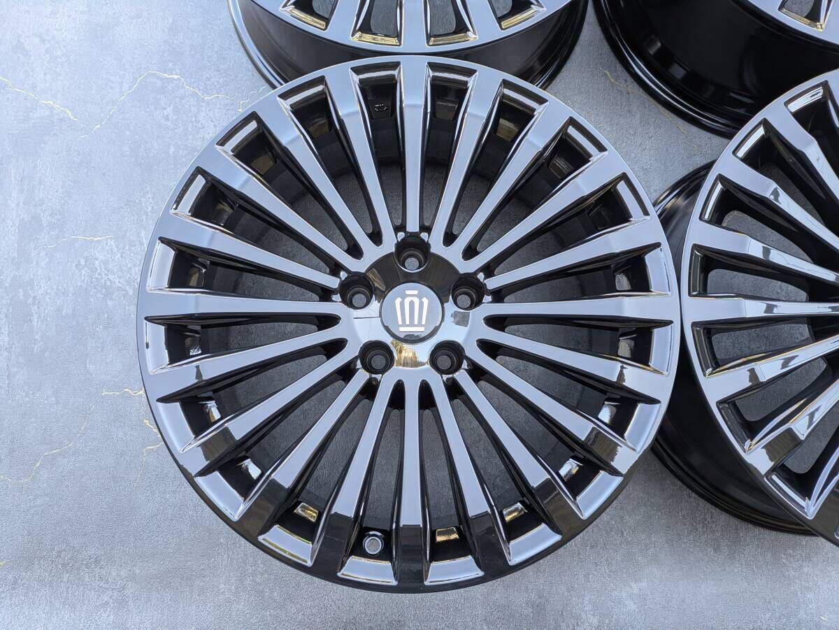 トヨタ クラウン セダン 純正 19インチ 8J +30 PCD120 グロスブラック 4本