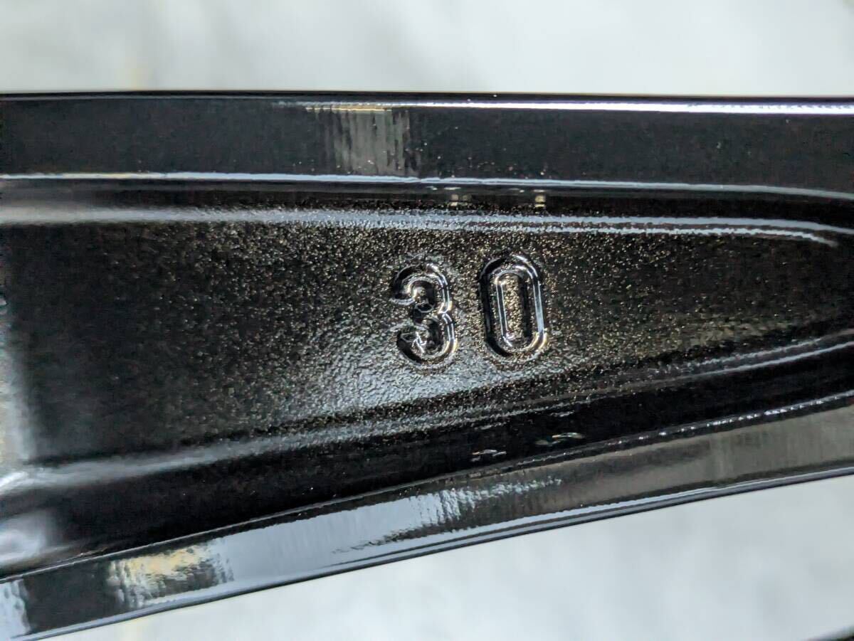 トヨタ クラウン セダン 純正 19インチ 8J +30 PCD120 グロスブラック 4本