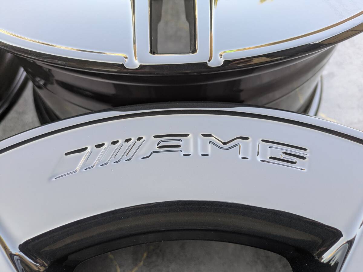 メルセデスベンツ AMG W214 S214 Eクラス 純正 19インチ 8.5J +35.5 / 9.5J +51 PCD112 グロスブラック 4本