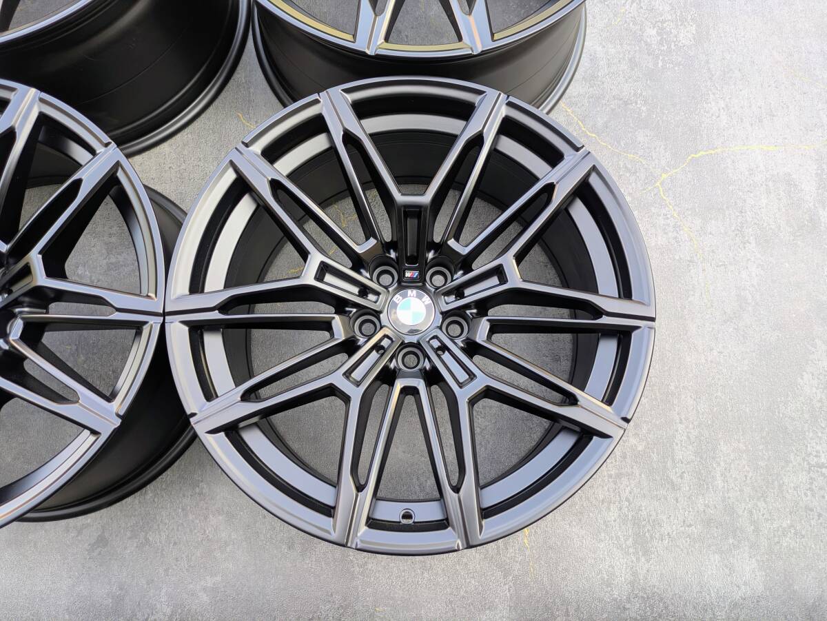 BMW G87 M2 クーペ ダブルスポーク スタイリング 930M 純正 19インチ 9.5J +20 / 20インチ 10.5J +20 サテンブラック 4本