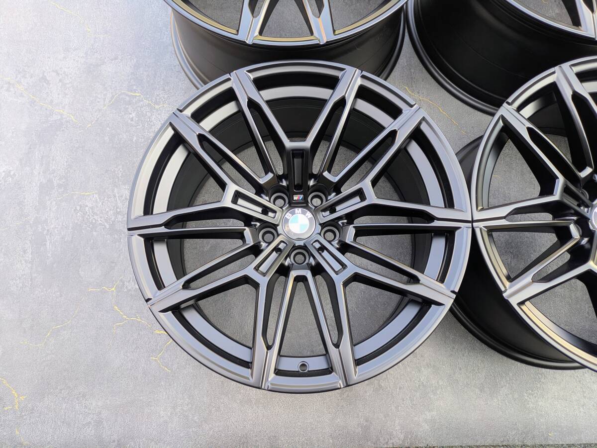 BMW G87 M2 クーペ ダブルスポーク スタイリング 930M 純正 19インチ 9.5J +20 / 20インチ 10.5J +20 サテンブラック 4本
