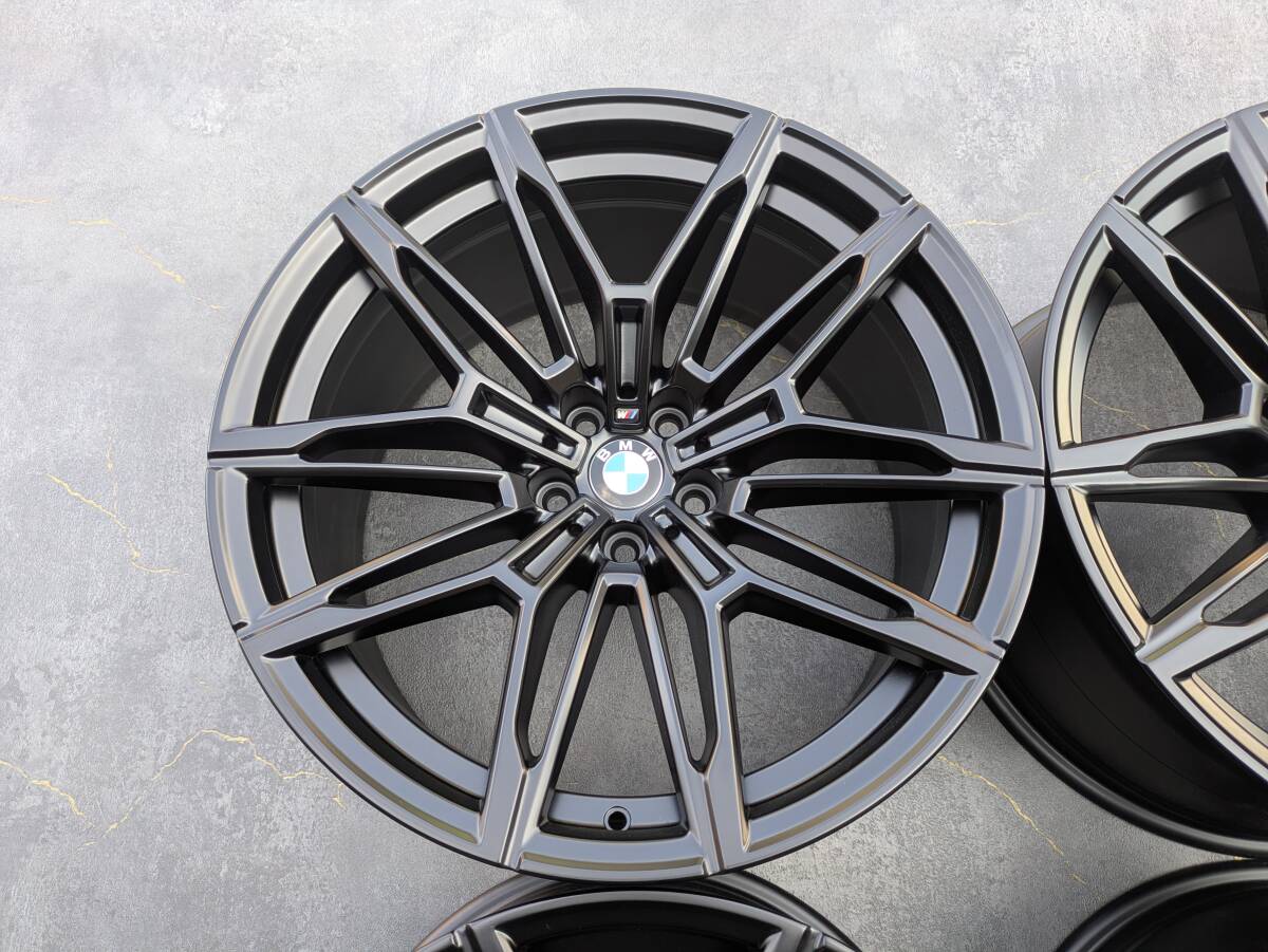 BMW G87 M2 クーペ ダブルスポーク スタイリング 930M 純正 19インチ 9.5J +20 / 20インチ 10.5J +20 サテンブラック 4本