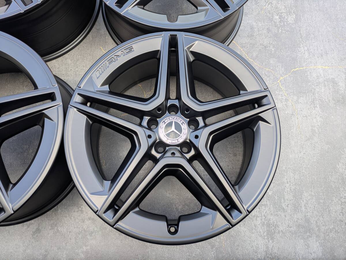 メルセデスベンツ AMG W167 GLEクラス 純正 20インチ 9J +44 / 9J +57 PCD112 サテンブラック 4本