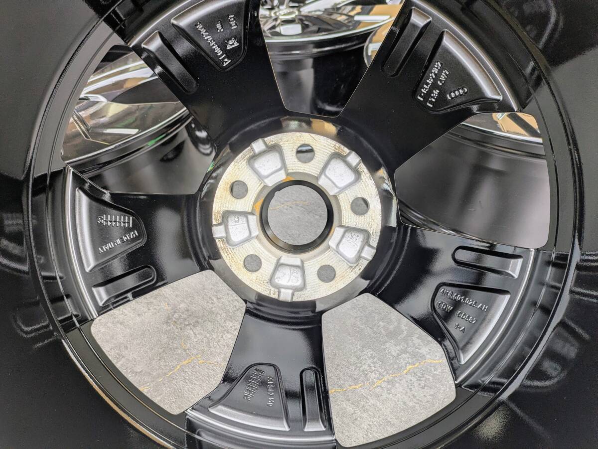 AUDI アウディ A7 S7 純正 21インチ 8.5J +30 PCD112 グロスブラック 4本