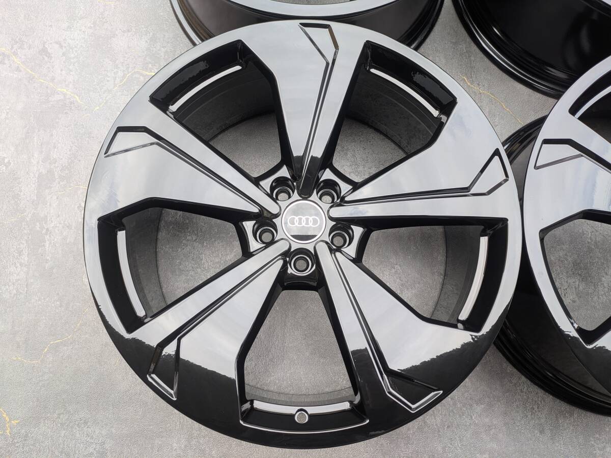 AUDI アウディ A7 S7 純正 21インチ 8.5J +30 PCD112 グロスブラック 4本