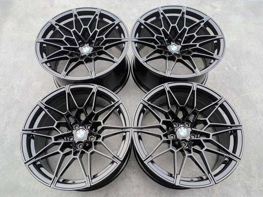 BMW G80 G82 M3 M4 コンペティション 鍛造 純正 19インチ 9.5J +20 / 20インチ 10.5J +20 PCD112 グロスブラック 4本