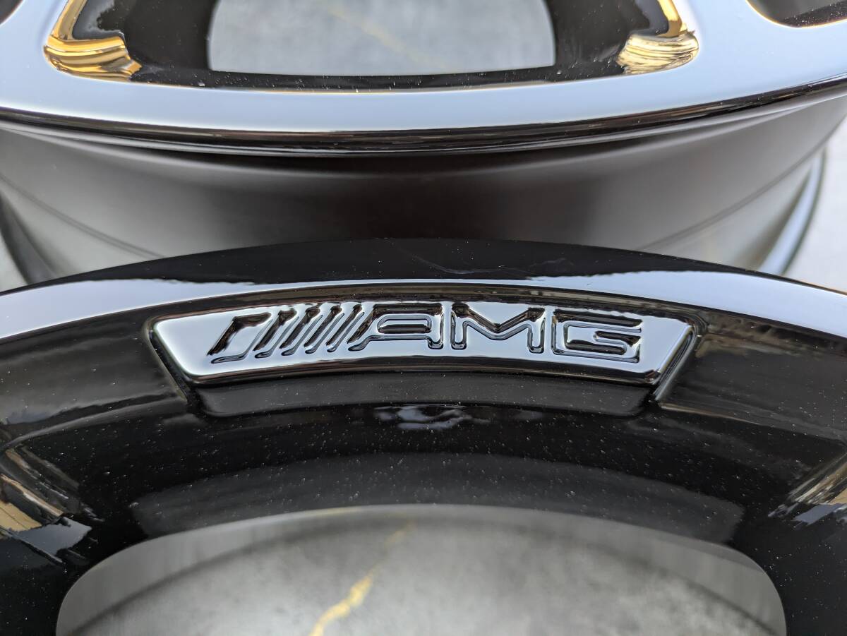 メルセデスベンツ X253 C253 GLCクラス GLC43 AMG 純正 21インチ 8.5J +40 / 9.5J ＋22 PCD112 グロスブラック 4本