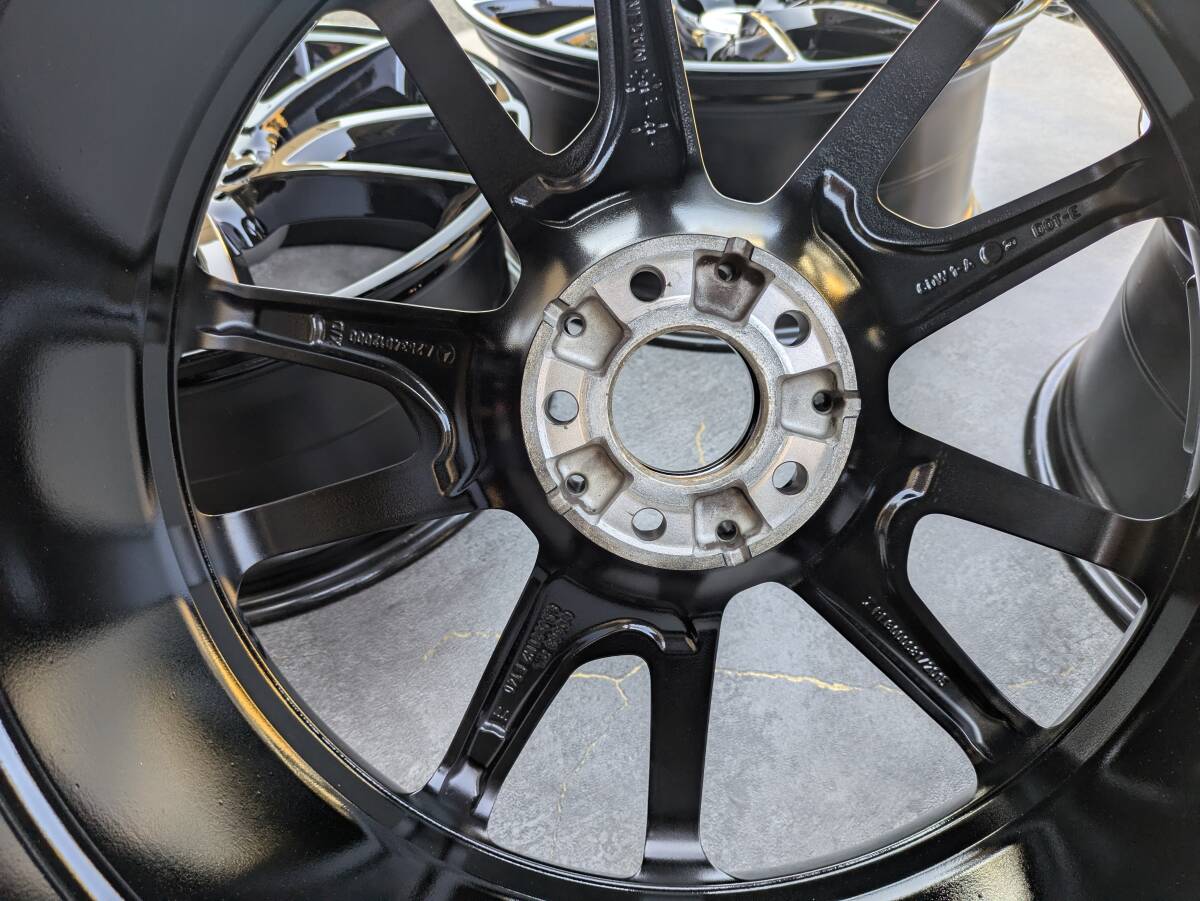 メルセデスベンツ X253 C253 GLCクラス GLC43 AMG 純正 21インチ 8.5J +40 / 9.5J ＋22 PCD112 グロスブラック 4本