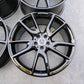 メルセデスベンツ X253 C253 GLCクラス GLC43 AMG 純正 21インチ 8.5J +40 / 9.5J ＋22 PCD112 グロスブラック 4本