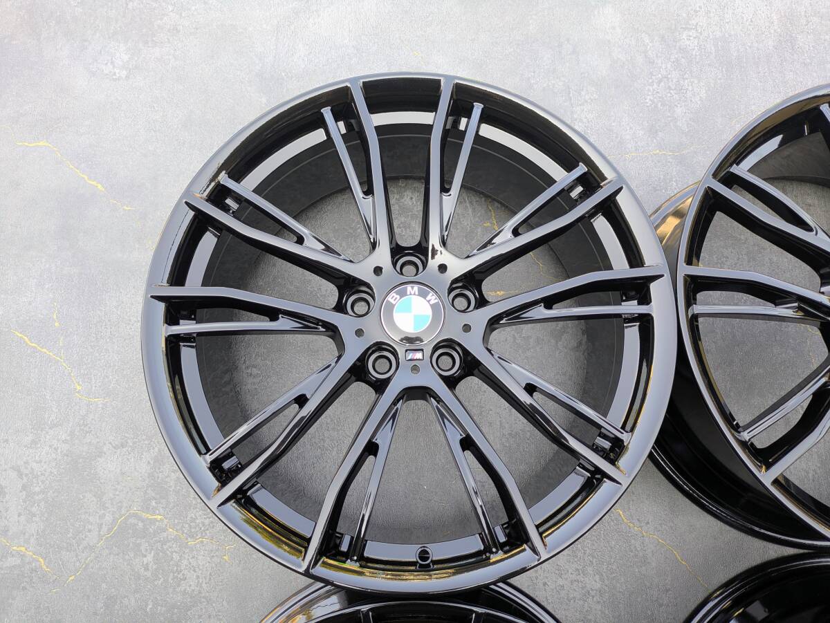 BMW F30 F31 F32 3シリーズ Mパフォーマンス M624 鍛造 純正 20インチ 8J +36 / 8.5J +47 PCD120 グロスブラック 4本