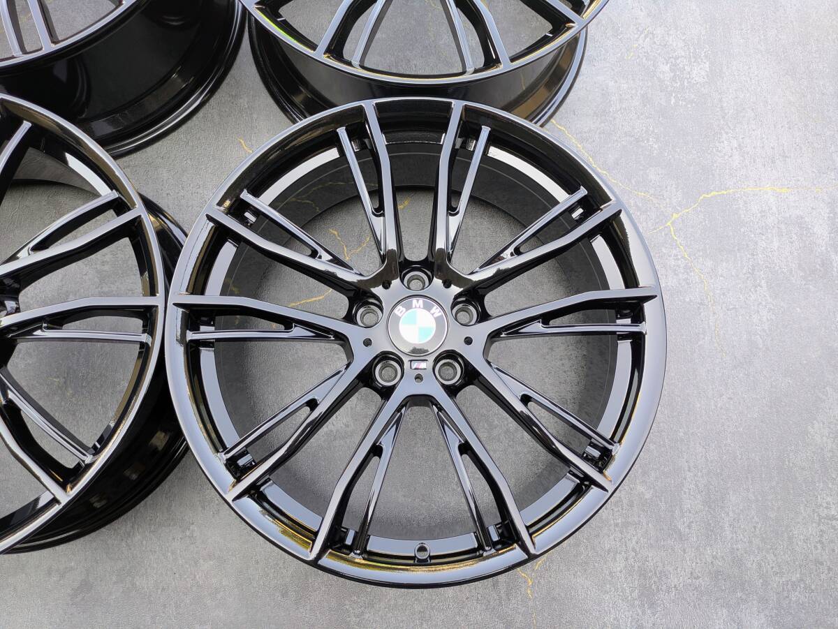 BMW F30 F31 F32 3シリーズ Mパフォーマンス M624 鍛造 純正 20インチ 8J +36 / 8.5J +47 PCD120 グロスブラック 4本