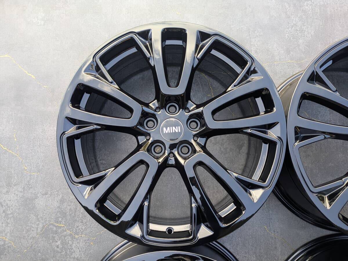 MINI ミニ F54 クラブマン 純正 JCW ジョンクーパーワークス 19インチ 8J +54 PCD112 グロスブラック 4本