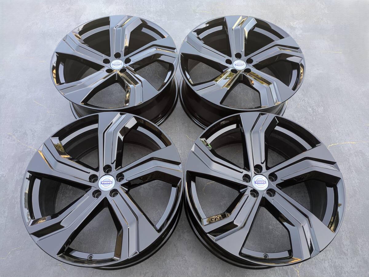 VOLVO XC90 Genuine 22 inch 9J +38.5 PCD108 Gloss Black 4 wheels
