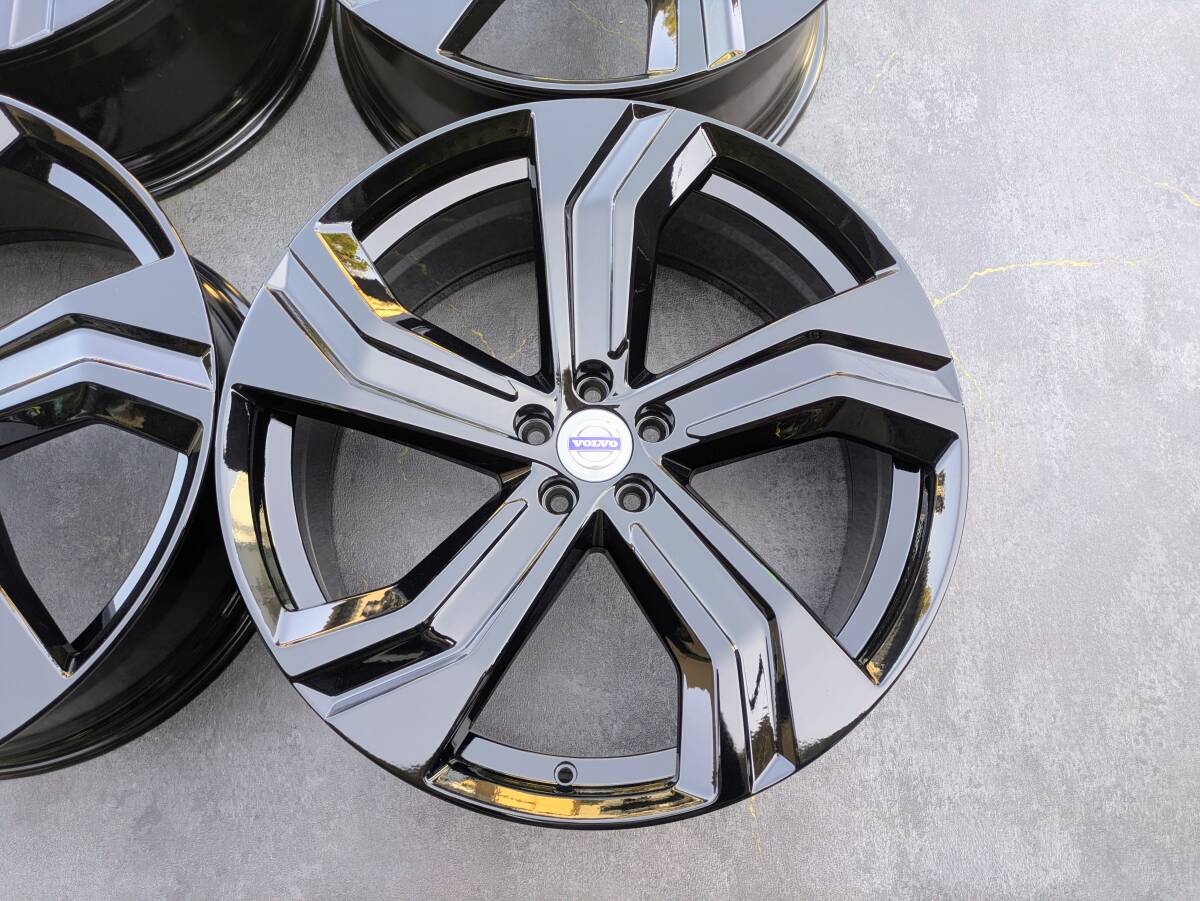 VOLVO XC90 Genuine 22 inch 9J +38.5 PCD108 Gloss Black 4 wheels