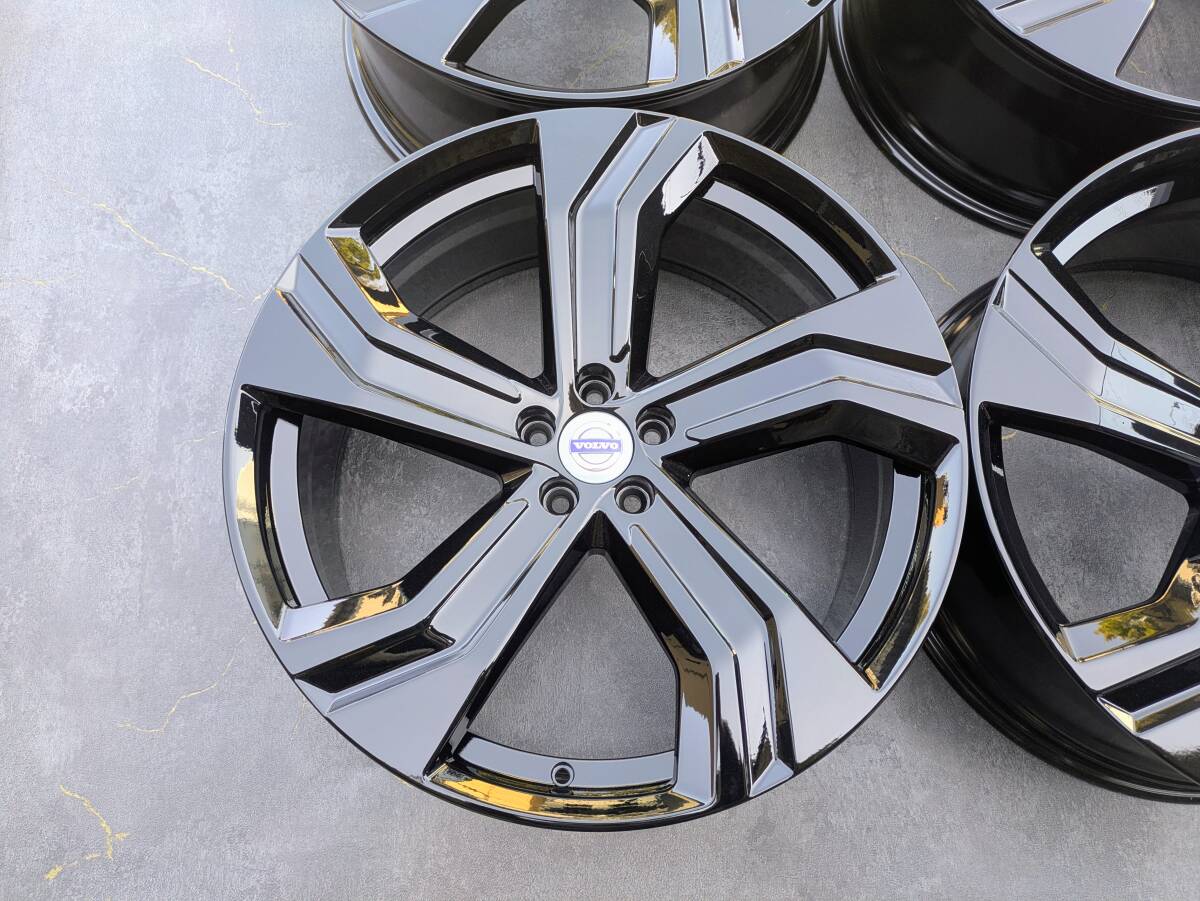 VOLVO XC90 Genuine 22 inch 9J +38.5 PCD108 Gloss Black 4 wheels