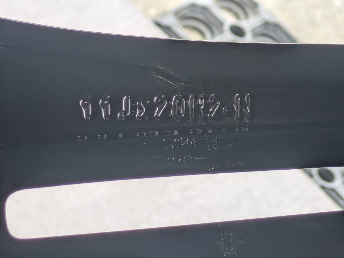メルセデスベンツ AMG X290 GT 純正 20インチ 9.5J +25.1 / 11J +20 PCD112 グロスブラック 4本