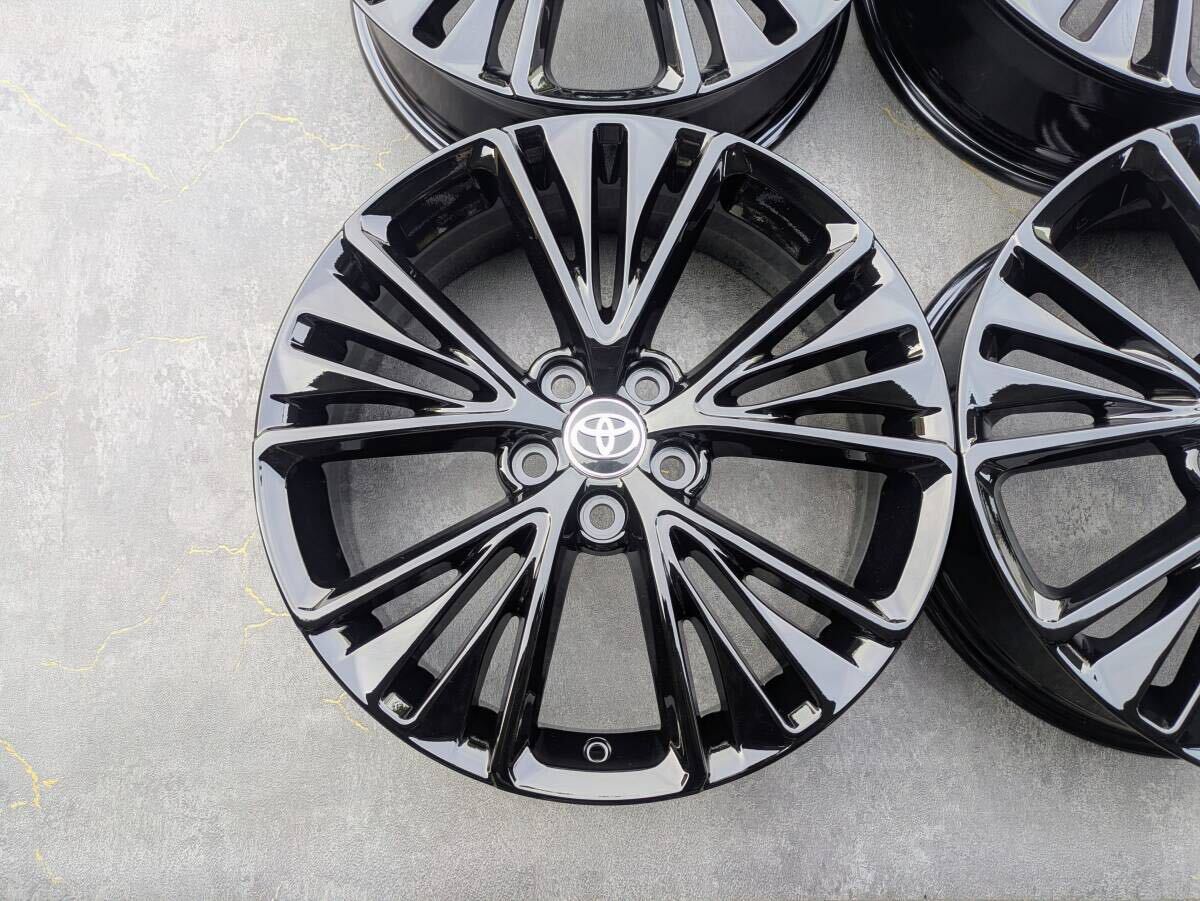 トヨタ 60系 プリウス 純正 19インチ 6.5J +40 PCD114.3 グロスブラック 4本