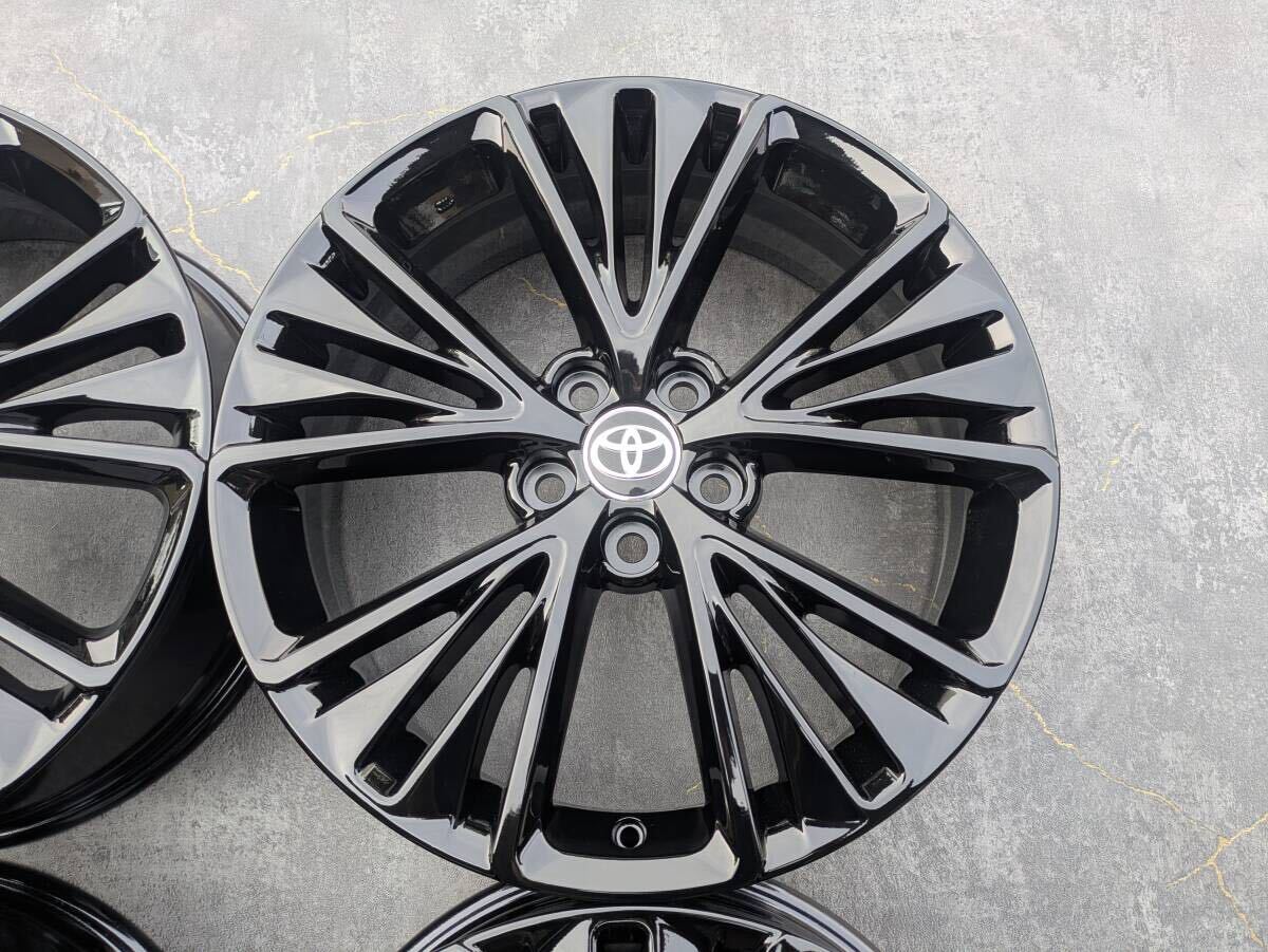 トヨタ 60系 プリウス 純正 19インチ 6.5J +40 PCD114.3 グロスブラック 4本