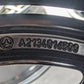 メルセデスベンツ AMG W213 Eクラス 後期 純正 19インチ 8J +43 / 9J +49 PCD112 グロスブラック 4本