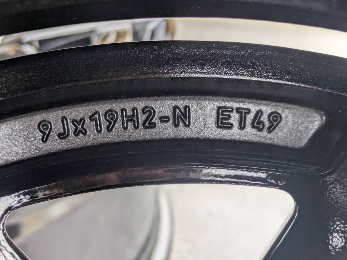 メルセデスベンツ AMG W213 Eクラス 後期 純正 19インチ 8J +43 / 9J +49 PCD112 グロスブラック 4本