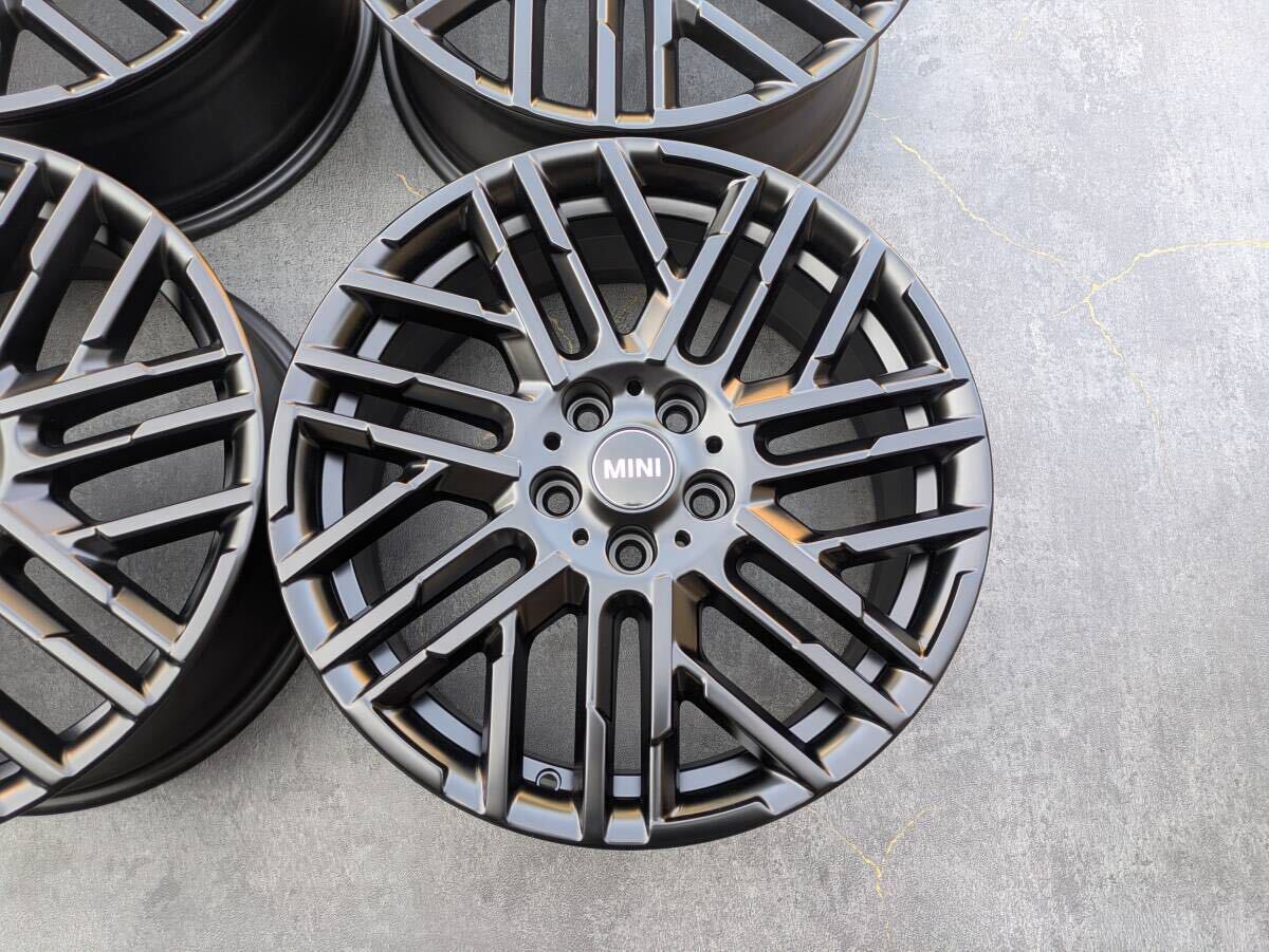 MINI ミニ F65 F66 クーパー S エースマン ナイトフラッシュスポーク 純正 18インチ 7.5J ＋50 PCD112 サテンブラック 4本