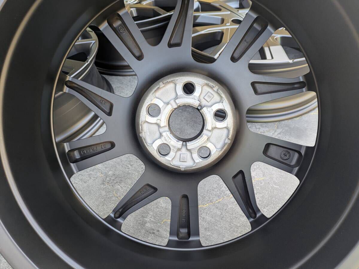 トヨタ 60系 プリウス PHEV 純正 19インチ 6.5J +40 PCD114.3 サテンブラック 4本