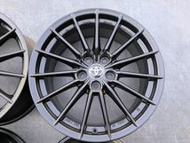 トヨタ GR ヤリス RZ RS エンケイ製 純正 18インチ 8J +45 PCD114.3 サテンブラック 4本