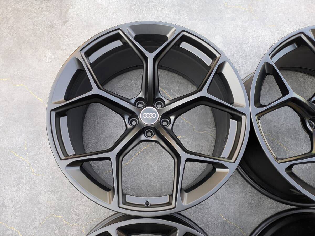 AUDI Audi RS6 Avant performance RS7 Sportback performance Forged Genuine OP 22 inch 10.5J +19 PCD112 Satin Black 4 pieces