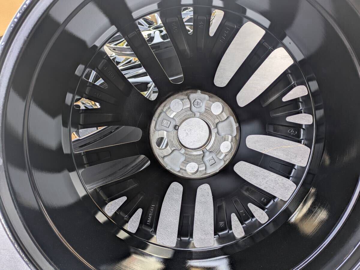 トヨタ 40系 アルファード ヴェルファイア 純正 19インチ 7J +40 PCD120 グロスブラック 4本